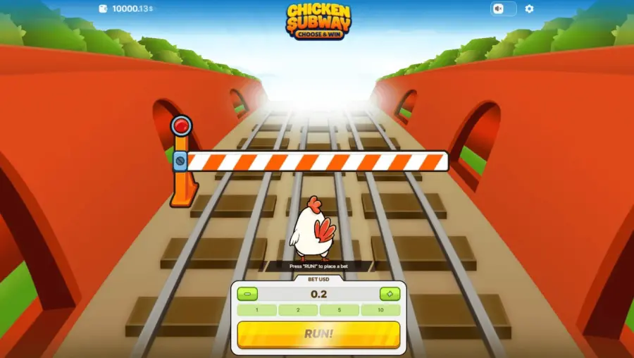 Chicken subway slot